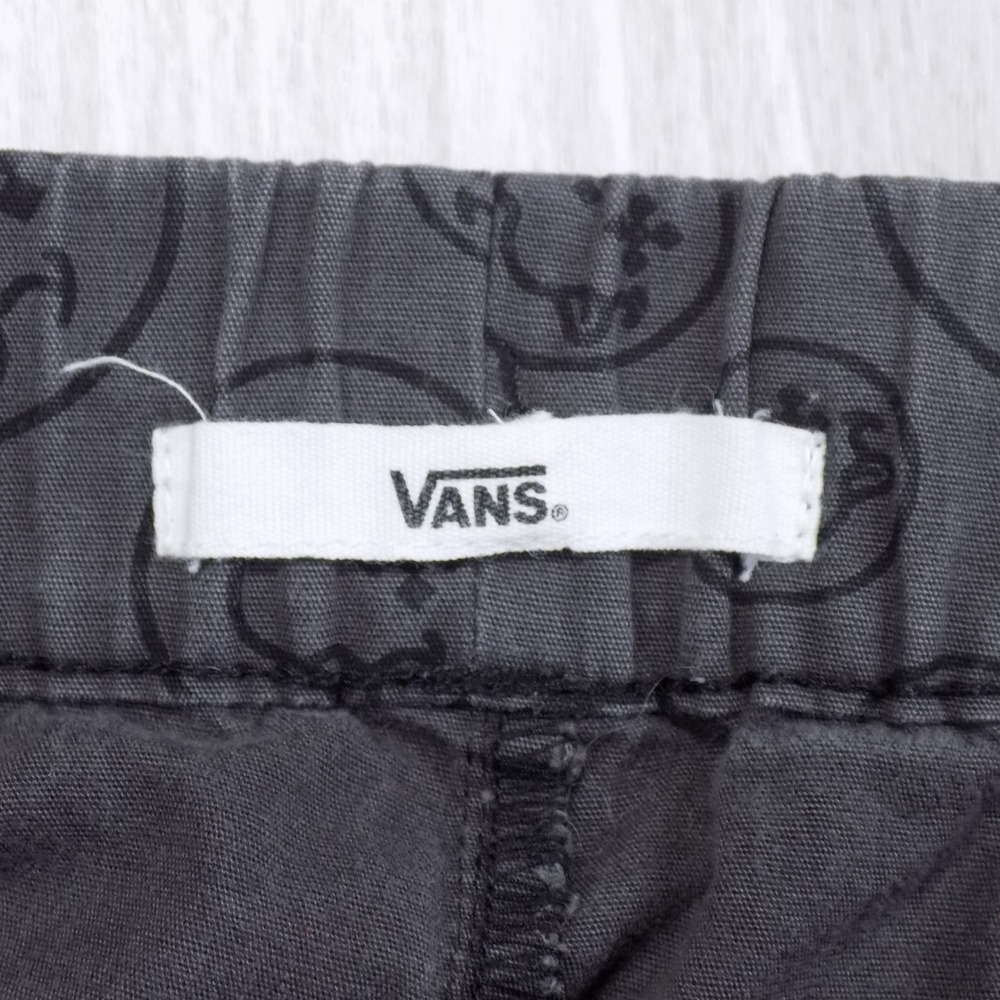 Vans Mens Gray Smiley Face X Eyes Graphic Jogger Pants VN0003Q7HKZ Size M - Picture 7 of 9